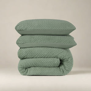 Dekbedovertrek Fur Teddy Groen