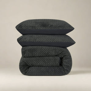 Dekbedovertrek Fur Teddy Antraciet