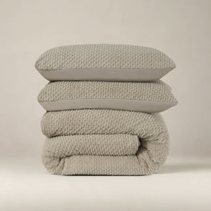 Dekbedovertrek Fur Teddy Taupe