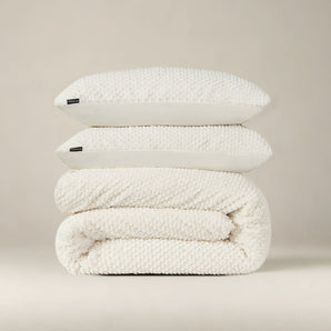 Dekbedovertrek Fur Teddy Creme