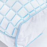 3D Blue Cell Tech Verkoelend Microgel Neksteun Kussen - Dromen & Wonen