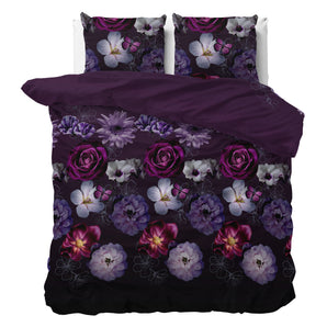 Dekbedovertrek Magic Flower Paars