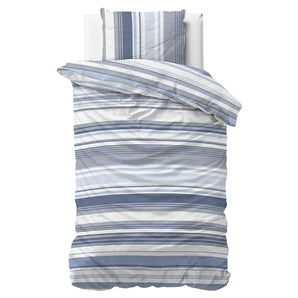 Dekbedovertrek Stripy Blauw