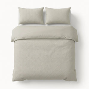 Dekbedovertrek Modern Geo 3D Cream