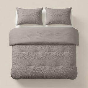 Dekbed en Overtrek in 1 Salva Taupe