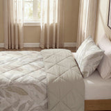 Lazy dekbed zonder overtrek katoen Gacho taupe