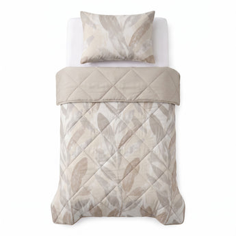 Lazy dekbed zonder overtrek katoen Gacho taupe