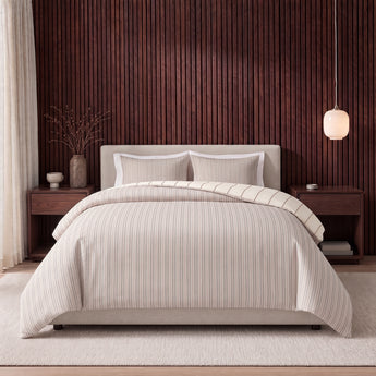 Dekbed zonder overtrek Max Beige/Roze