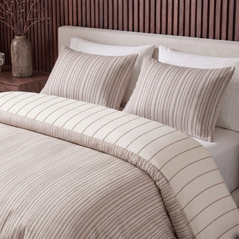 Dekbed zonder overtrek Max Beige/Roze