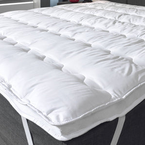 Dreamhouse 3D AIR Topper Traagschuim Oplegmatras Wit - Dromen & Wonen