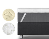 Dreamhouse 3D AIR Topper Traagschuim Oplegmatras Wit - Dromen & Wonen