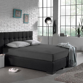 Dreamhouse Jersey Hoeslaken Antraciet - Dromen & Wonen