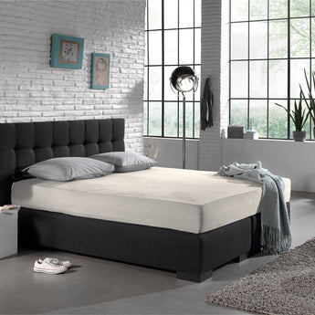 Dreamhouse Jersey Hoeslaken Creme - Dromen & Wonen