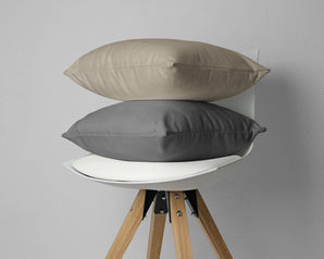 Dreamhouse Kussensloop - 2 Stuks - Flanel - Zacht - Antraciet - 60x70 - Dromen & Wonen