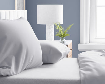 Dreamhouse Kussensloop - 2 Stuks - Flanel - Zacht - Wit - 60x70 - Dromen & Wonen