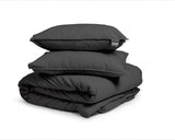 Dreamhouse Stone Washed Antraciet Dekbedovertrek - Dromen & Wonen