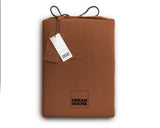 Dreamhouse Stone Washed Bruin Dekbedovertrek - Dromen & Wonen