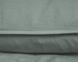 Dreamhouse Stone Washed Groen Dekbedovertrek - Dromen & Wonen