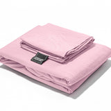 Dreamhouse Stone Washed Roze Dekbedovertrek - Dromen & Wonen