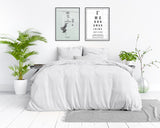 Dreamhouse Stone Washed Wit Dekbedovertrek - Dromen & Wonen