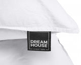 Dreamhouse Stone Washed Wit Dekbedovertrek - Dromen & Wonen