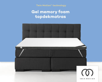 Hybrid Gel Traagschuim Topper - Dromen & Wonen