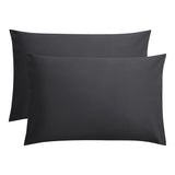 Kussensloop - 2 Stuks - 100% Katoen - Antraciet - 60x70 - Dromen & Wonen