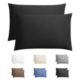 Kussensloop - 2 Stuks - 100% Katoen - Zwart - 60x70 - Dromen & Wonen