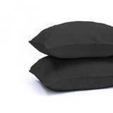 Kussensloop - 2 Stuks - Teddyfleece - Antraciet - 60x70 - Dromen & Wonen