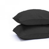 Kussensloop - 2 Stuks - Teddyfleece - Antraciet - 60x70 - Dromen & Wonen