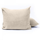 Kussensloop - 2 Stuks - Teddyfleece - Creme - 60x70 - Dromen & Wonen