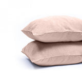 Kussensloop - 2 Stuks - Teddyfleece - Roze - 60x70 - Dromen & Wonen