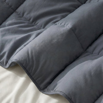 Primaviera Deluxe Dekbed en Overtrek in 1 – Perkal Hotel – Antraciet - Dromen & Wonen