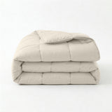 Primaviera Deluxe Dekbed en Overtrek in 1 – Perkal Hotel – Beige - Dromen & Wonen