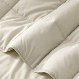 Primaviera Deluxe Dekbed en Overtrek in 1 – Perkal Hotel – Beige - Dromen & Wonen