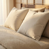 Primaviera Deluxe Kussenslopen – Perkal Hotel – Beige (2 - Pack) - Dromen & Wonen