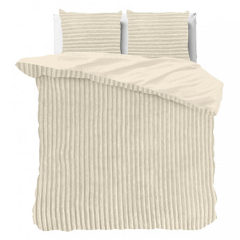 Rib Teddy Beige - Dromen & Wonen