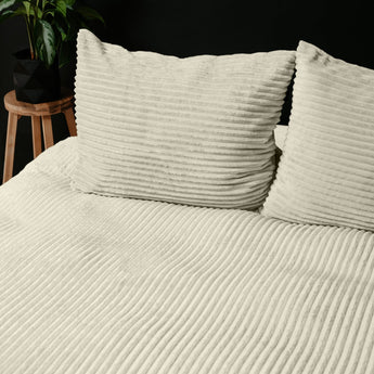 Rib Teddy Beige - Dromen & Wonen