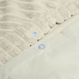 Rib Teddy Beige - Dromen & Wonen