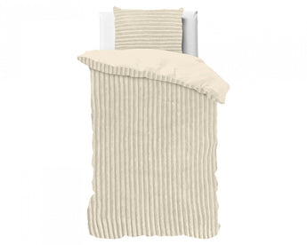 Rib Teddy Beige - Dromen & Wonen