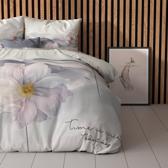 Sleeptime Annique Grijs Dekbedovertrek - Dromen & Wonen