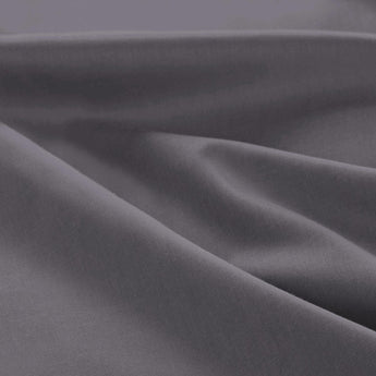 Sleeptime Basic Antraciet Dekbedovertrek - Dromen & Wonen