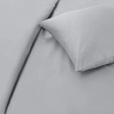 Sleeptime Basic Grijs Dekbedovertrek - Dromen & Wonen