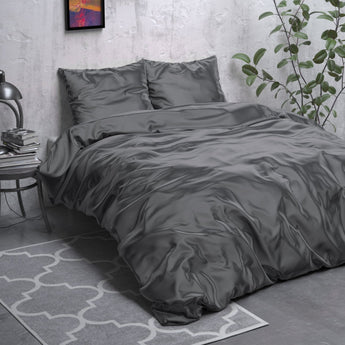 Sleeptime Beauty Skin Care Dekbedovertrek Antraciet - Dromen & Wonen