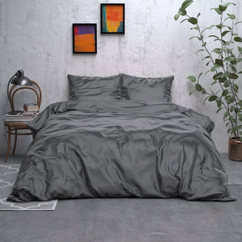 Sleeptime Beauty Skin Care Dekbedovertrek Antraciet - Dromen & Wonen
