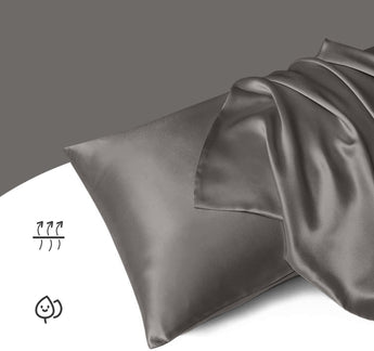 Sleeptime Beauty Skin Care Dekbedovertrek Antraciet - Dromen & Wonen