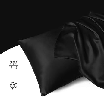 Sleeptime Beauty Skin Care Dekbedovertrek Zwart - Dromen & Wonen