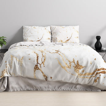 Sleeptime Bianco Wit Dekbedovertrek - Dromen & Wonen