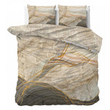 Sleeptime Botticino Taupe Dekbedovertrek - Dromen & Wonen
