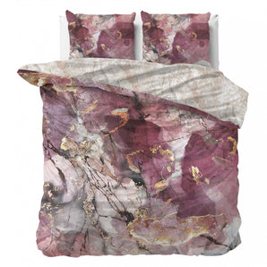 Sleeptime Breccia Roze Dekbedovertrek - Dromen & Wonen